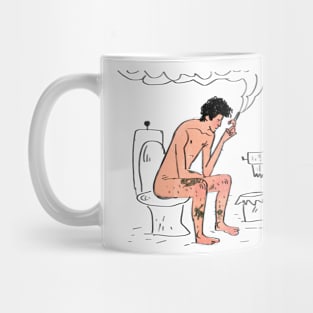 morning cigarete Mug